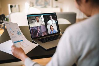 Foto: Virtuelles Meeting